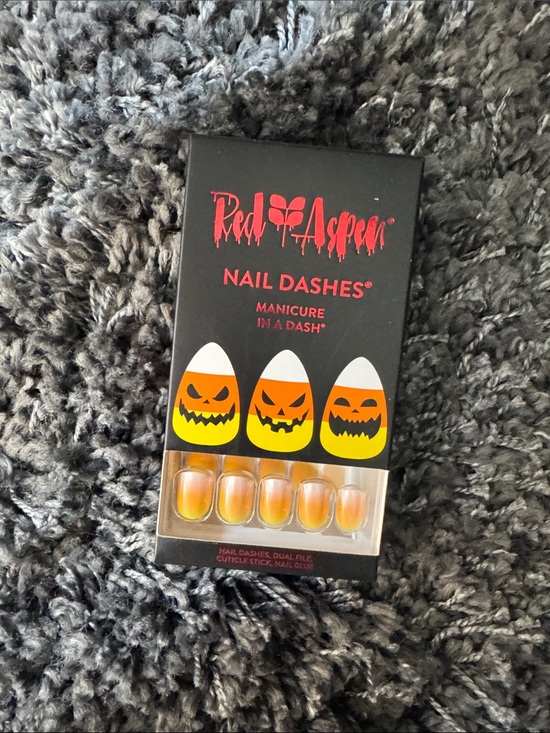 Red Apsen Other - Red Aspen nail dashes Candy Corn Vibes, Clive